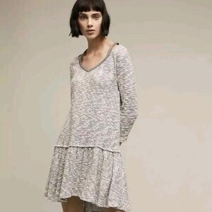 Anthropologie Saturday Sunday Grey Knit Dress